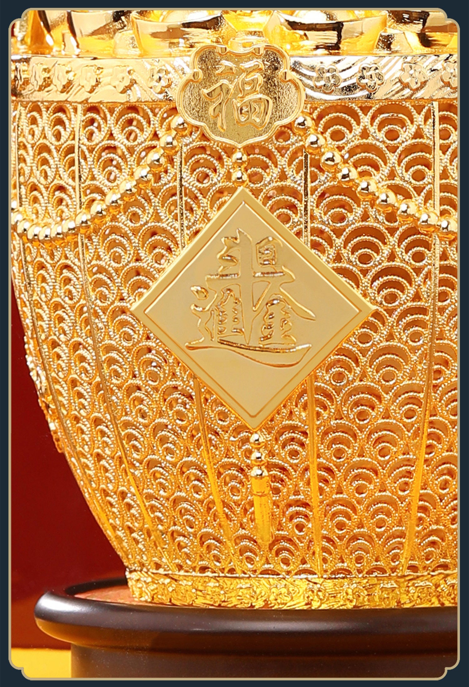 『真步堂』滿倉財桶