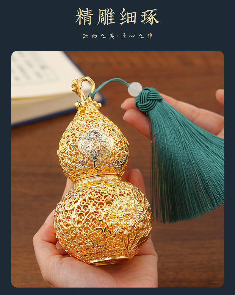 『真步堂』富貴福祿花絲葫蘆