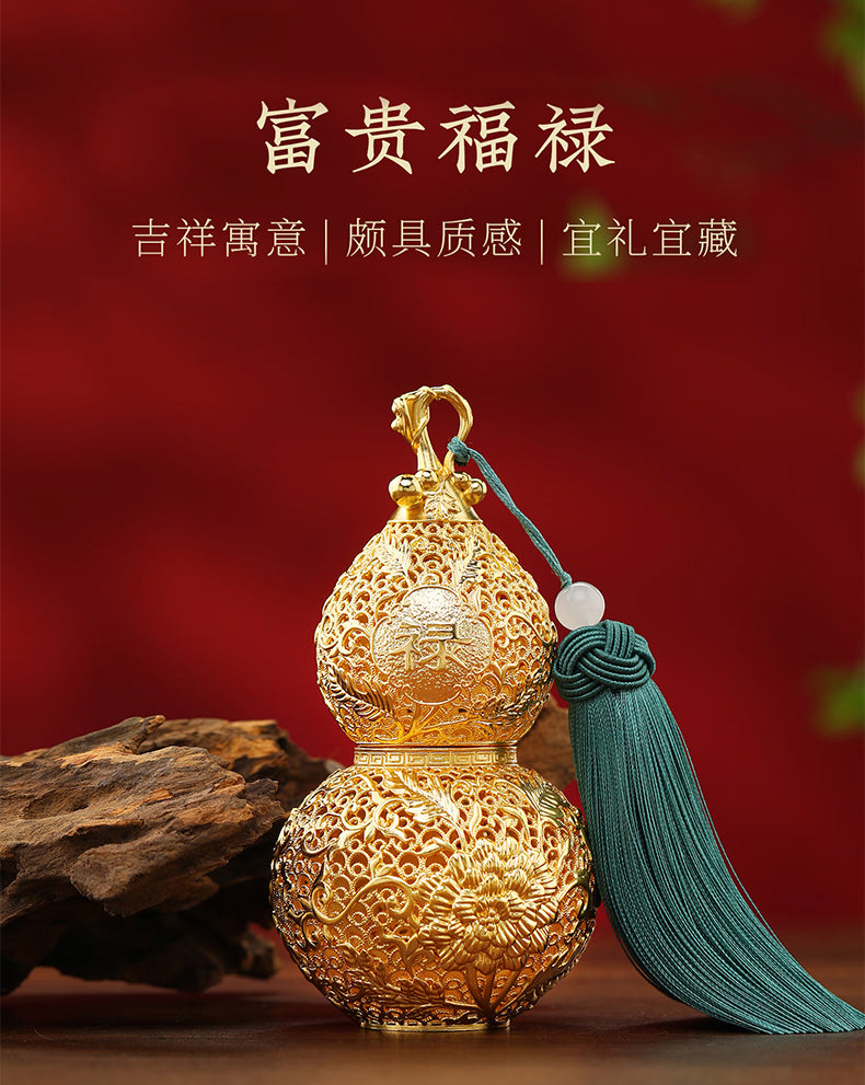 『真步堂』富貴福祿花絲葫蘆