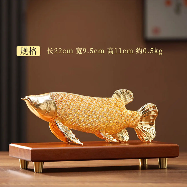 『真步堂』花絲金龍魚