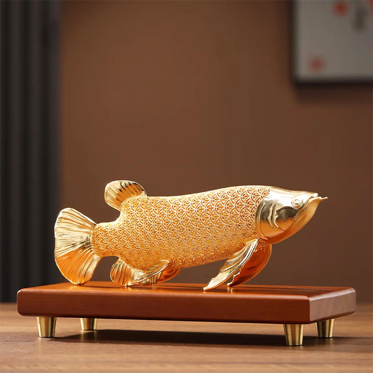 『真步堂』花絲金龍魚
