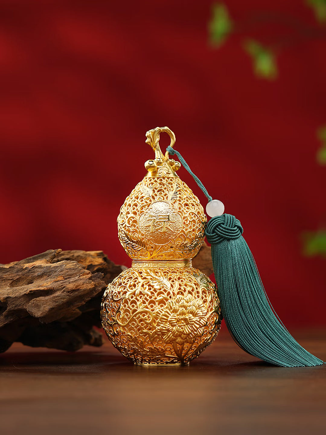 『真步堂』富貴福祿花絲葫蘆