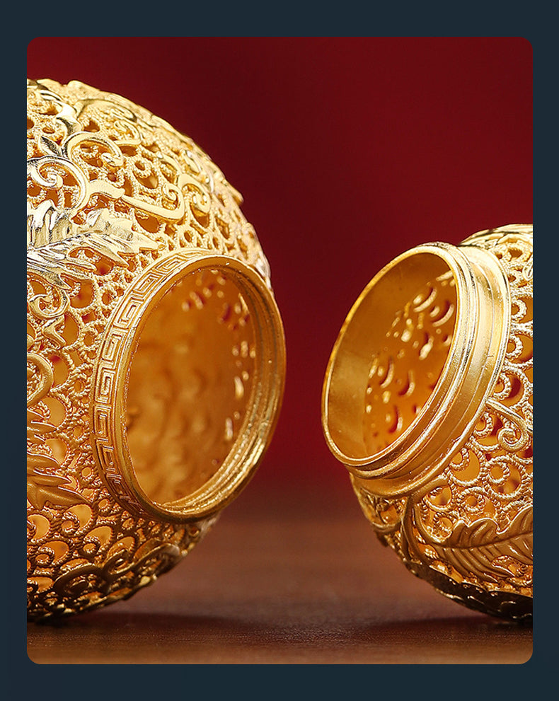 『真步堂』富貴福祿花絲葫蘆