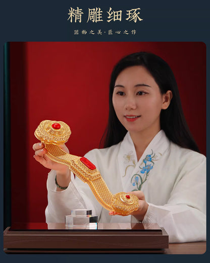 『真步堂』新中式花絲如意