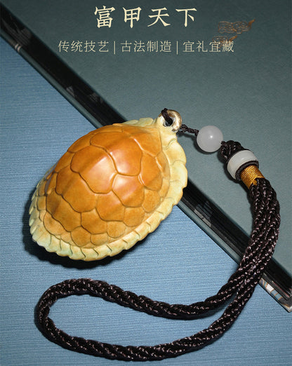 『真步堂』富甲天下龟壳挂件