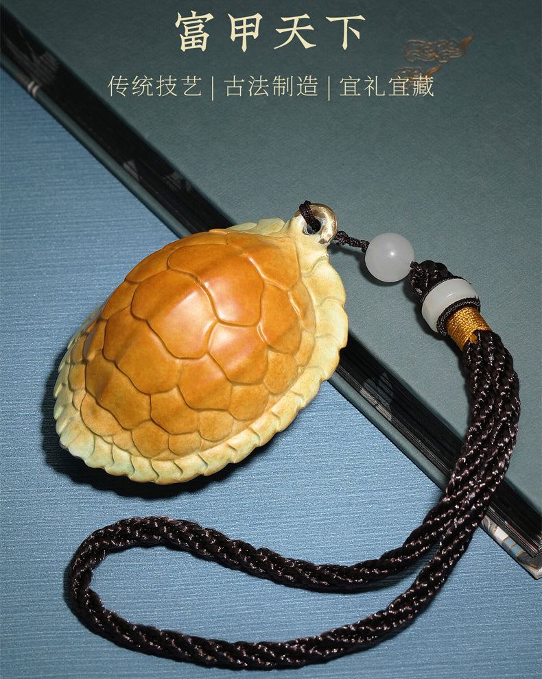 『真步堂』富甲天下龟壳挂件