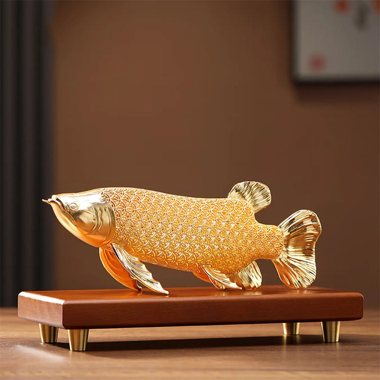 『真步堂』花絲金龍魚