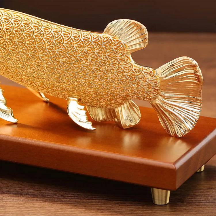 『真步堂』花絲金龍魚