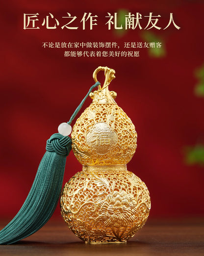 『真步堂』富貴福祿花絲葫蘆