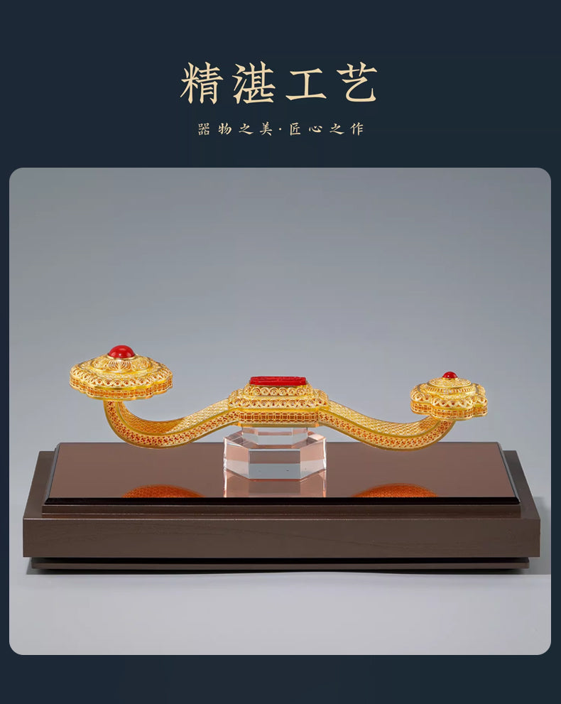 『真步堂』新中式花絲如意