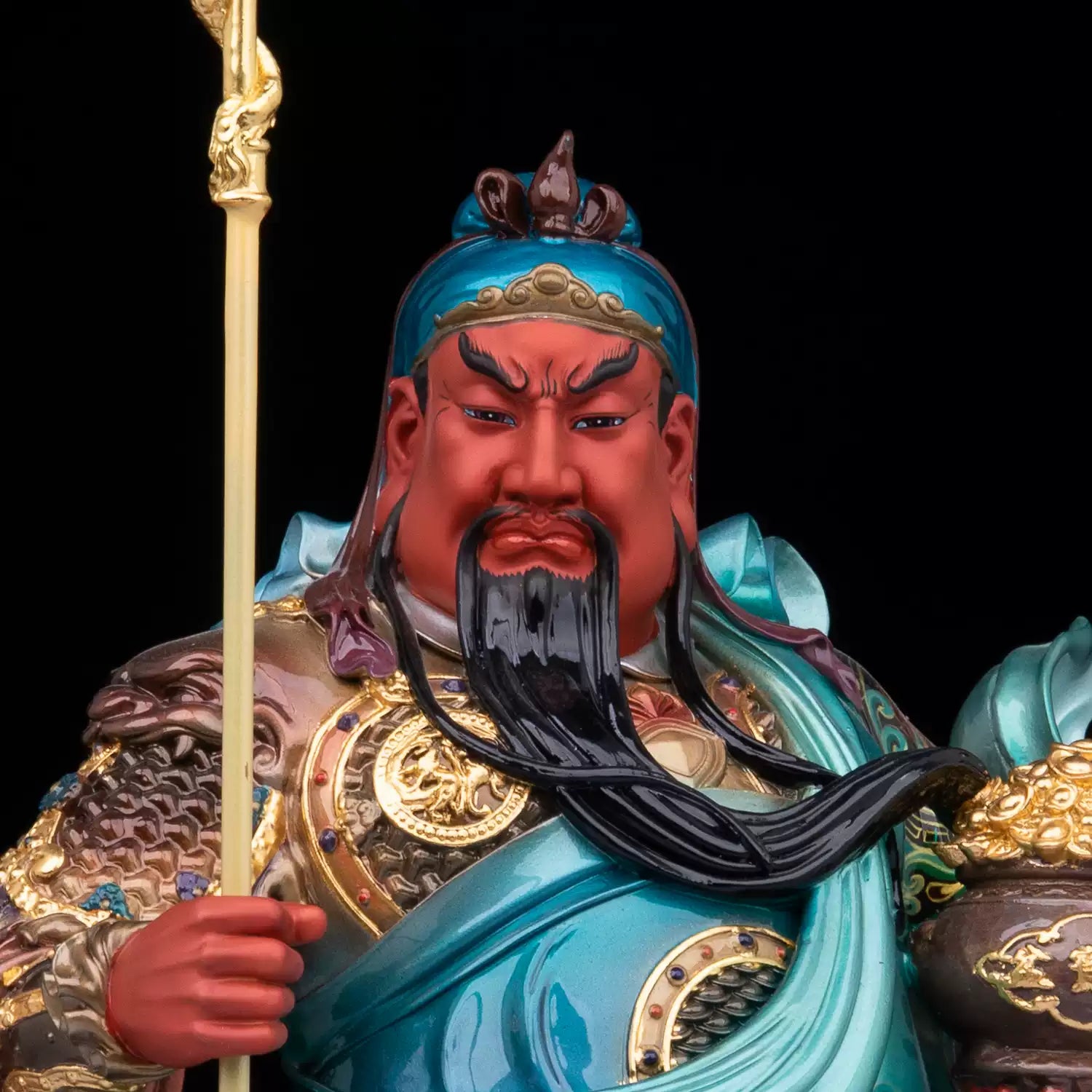 『真步堂』威震八方銅鑄關公